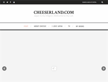 Tablet Screenshot of cheeserland.com